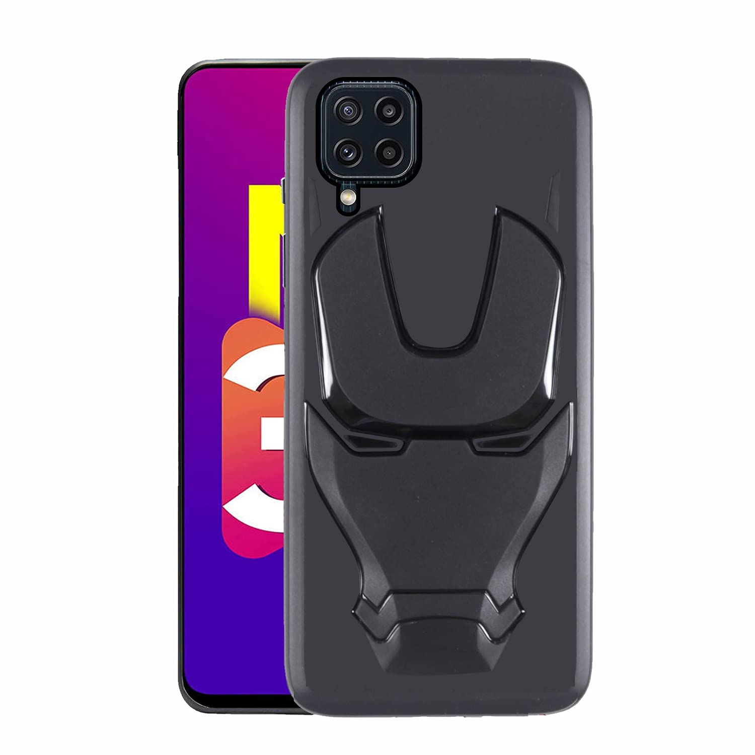 VIDO 3D Ironman Avengers Silicone Back Cover for Samsung Galaxy M32, Black (B098PFCKN6) Amazon Price History, Amazon Price Tracker
