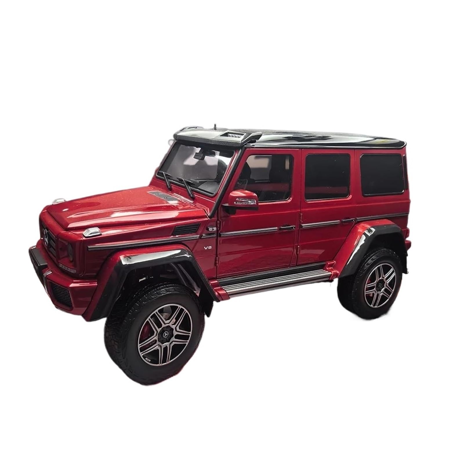 Auto In Miniatura 1 18 Per Mercedes-Benz G500 4 * 4 Spring Festival Special Edition Simulazione Modello Di Auto In Lega Pressofusa Hobby Static Display
