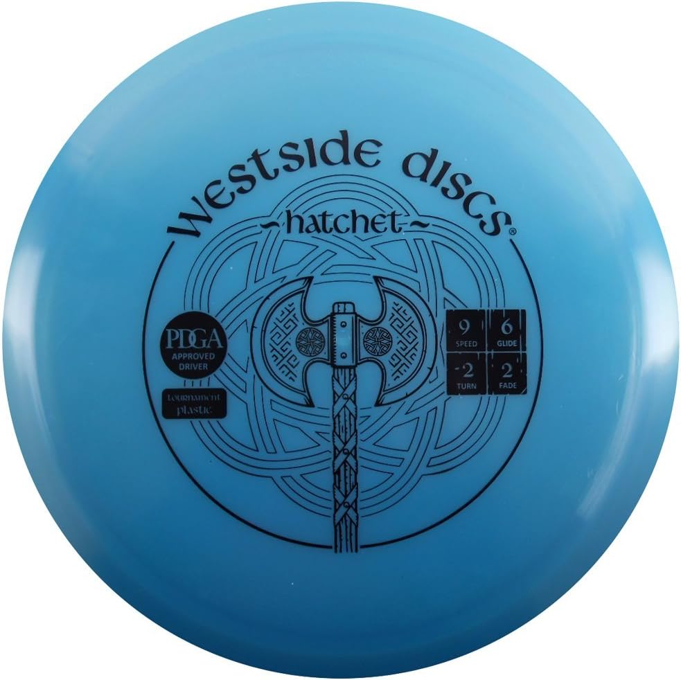 Westside Discs Tournament Hatchet Fairway Driver Golf Disc [Colors May Vary]