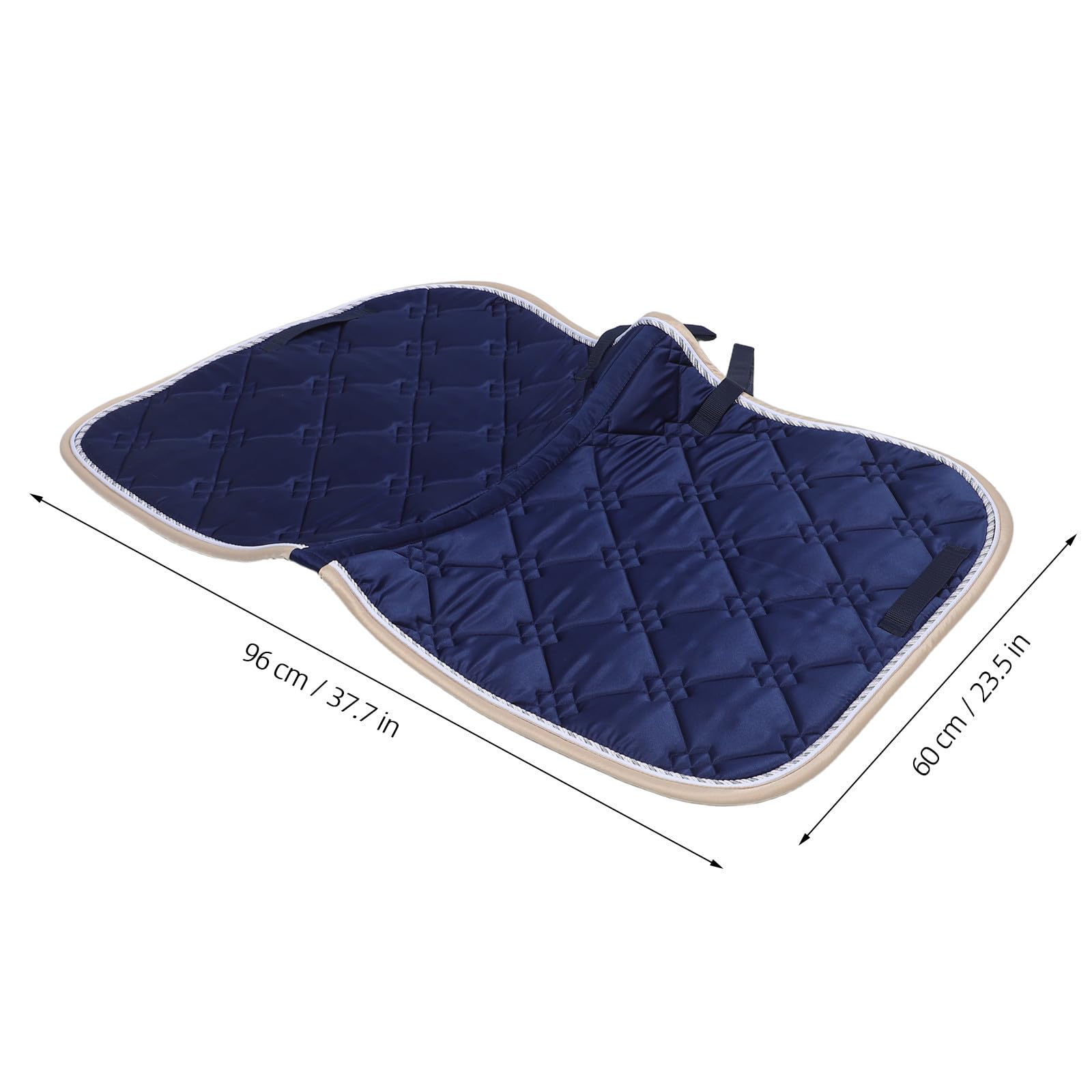 Abaodam Tapis de Selle Anglais de Saut, Léger, Anti-humidité et Antichoc