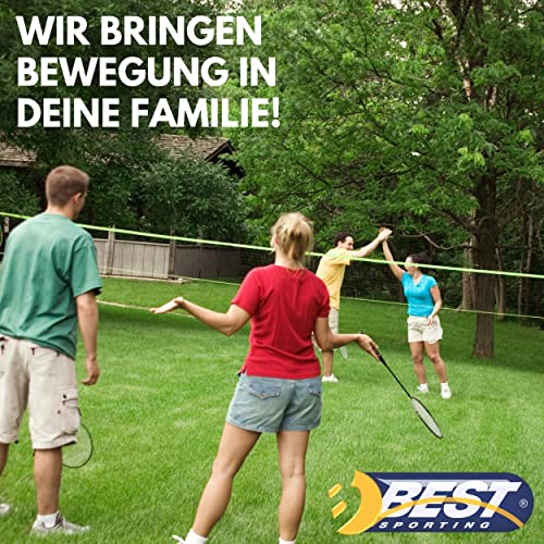 Best Sporting Twistball Ersatzball mit Schnur I Tennisball an Schnur mit Karabiner I Circletennis Ersatzball