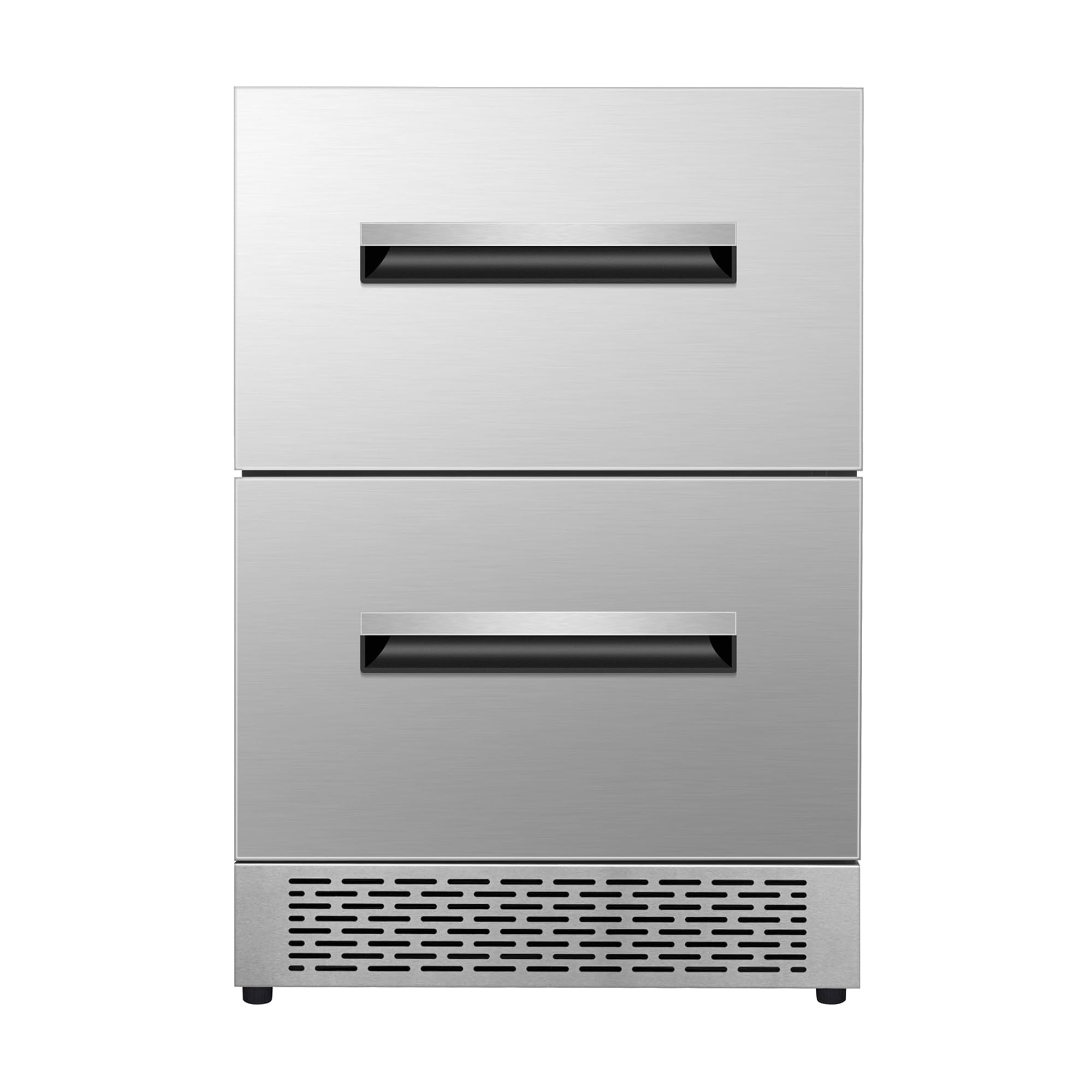Equator 24-inch 5.3 cf Built in/Freestanding Weather Proof Dual Zone Convertible Double Drawer Refrigerator for Indoor/Outdoor and Commercial use | Fridge.com
