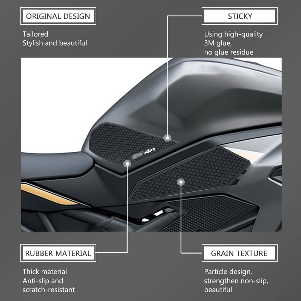 Amazon.co.jp: For ZX4R ZX-4R ZX4 R zx4r 2023 オートバイ燃料タンク