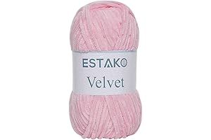 Velvet Chenille Yarn for Crocheting and Knitting