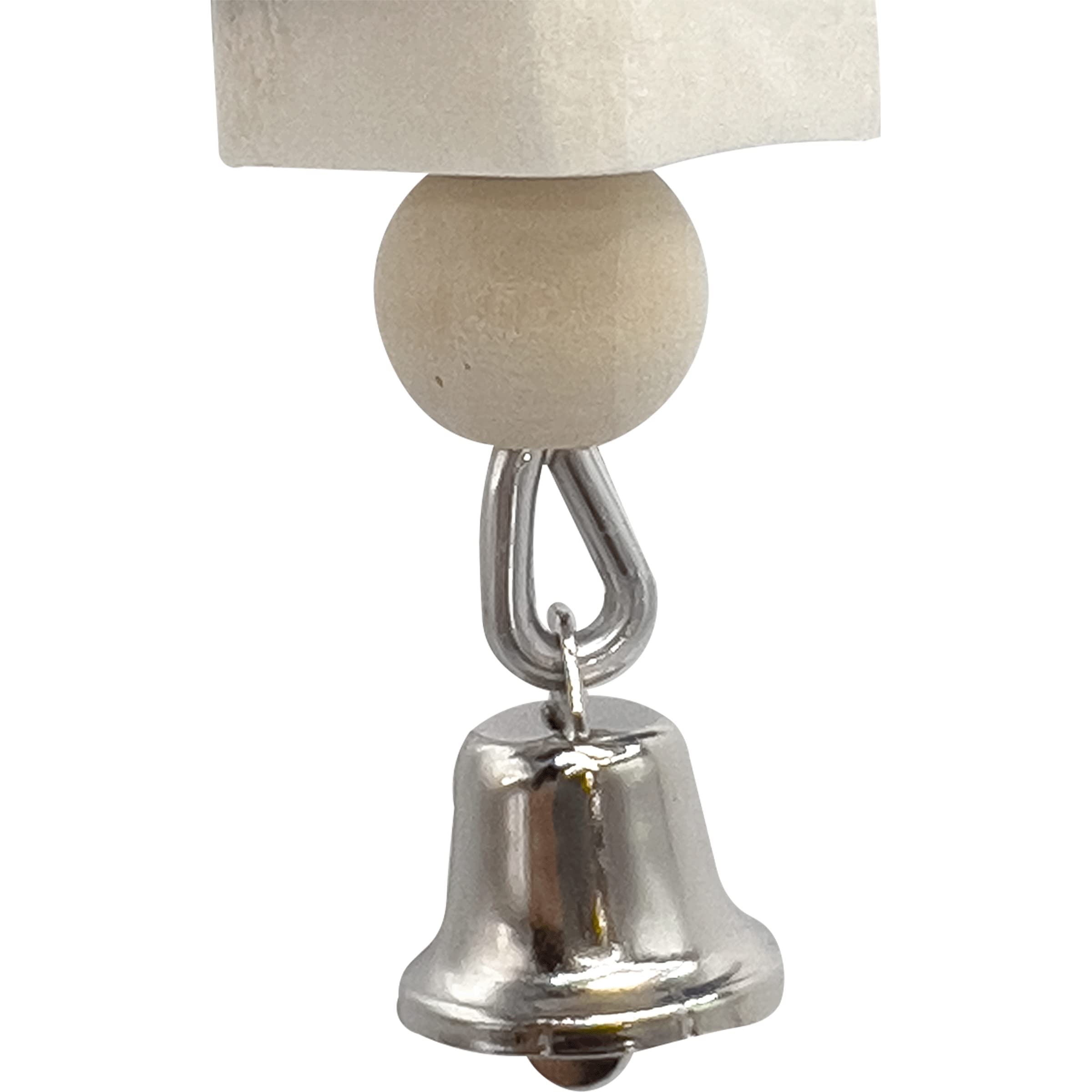 1115 Sola Stickler - Handcrafted Chewable Hanging Bird Toy, Natural Sola Wood Logs, Colorful Bamboo Finger Traps, Handmade Sola Wood Ball, Foraging Fun for Small Size Birds - image 7