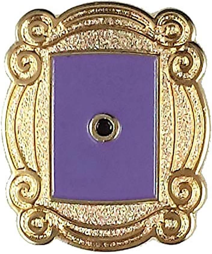 Goellnerd Monica's Gold Picture Frame Lapel Pin