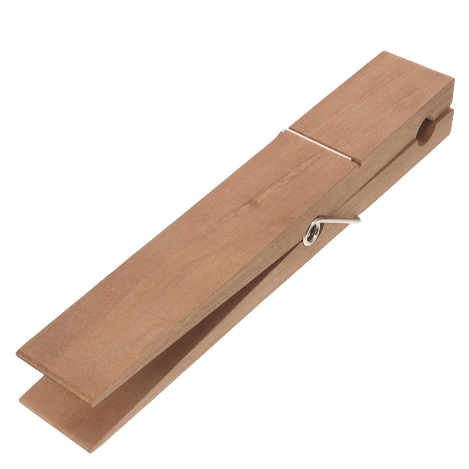 MAGICLULU 5 Pezzi Di Mollette Da Bucato in Legno Di Grandi Dimensioni Per Asciugamani Da Bagno Stendibiancheria Resistente Installazione Comoda