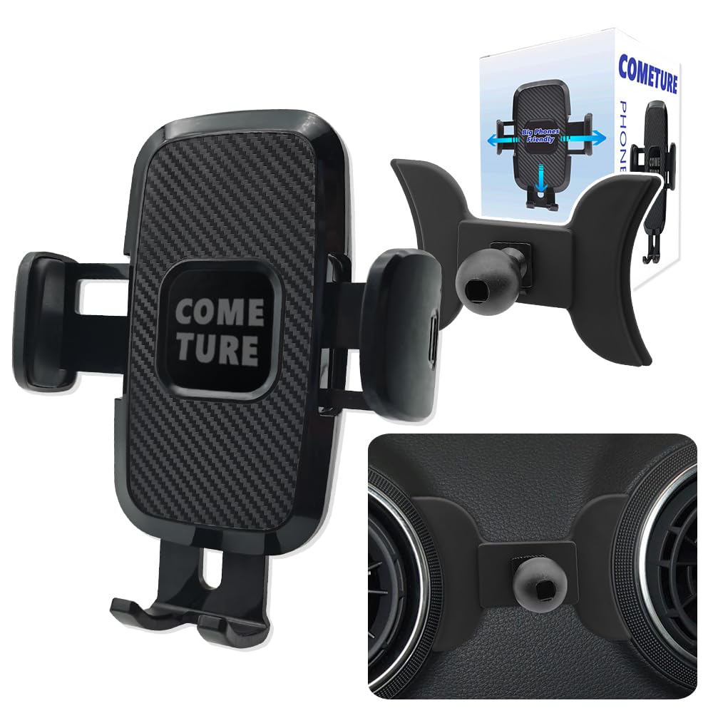 JOCUNDLY COMETURE Car Phone Holder Mount Audi Auto Accessories Cellphone Case Cradles Navigation Bracket Fit for iPhone Android and All Smartphones (