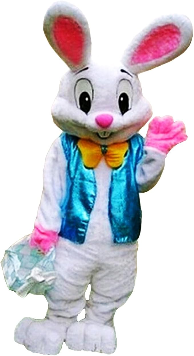 ZYZB Deluxe Plush Easter Bunny Mascot Costume Bunny Costume Amazon.ca