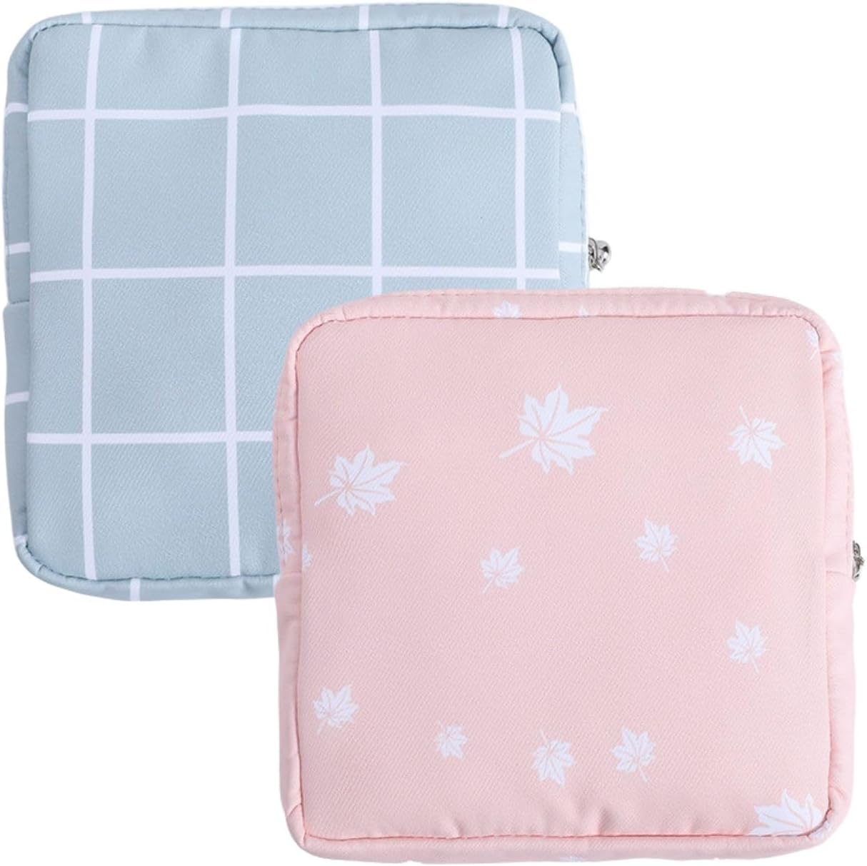Amazon.com: TAVBAGVSK 2PCS Mini Makeup Bag,Cute Pocket Cosmetic Bag ...