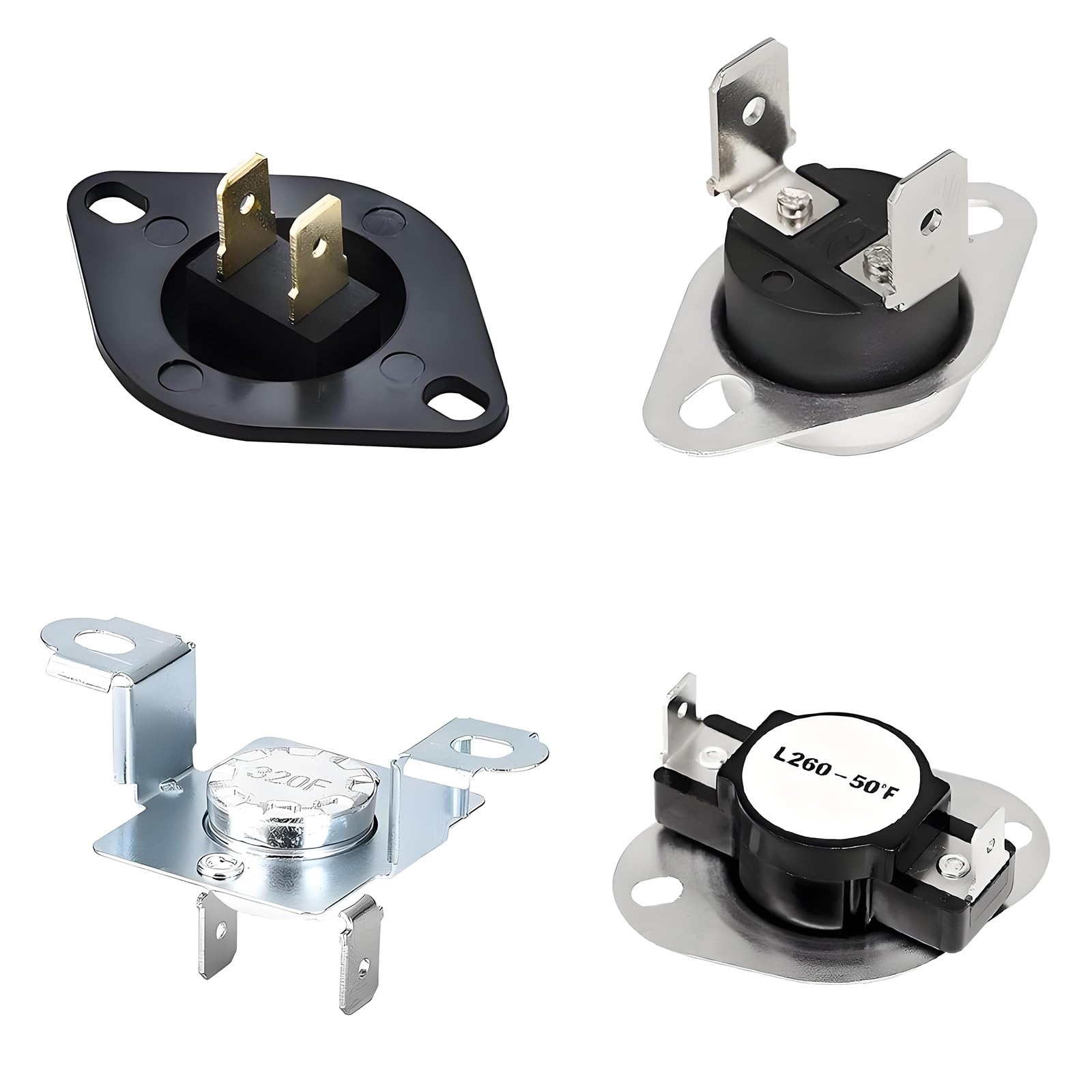 CAZSTYK Dryer Thermostat for Energy Savings Ensures Safe Reduces Consumption Clothes Thermostat Component