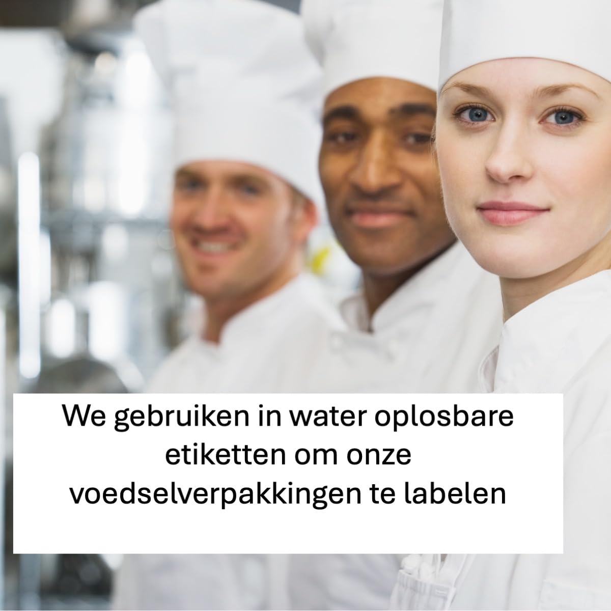 Etichette solubili in acqua per freezer, ideali per gastronomia e grandi cucine, autoadesive e senza lasciare residui. 500 etichette sciolte su rotolo. Dimensioni 70 x 35 mm