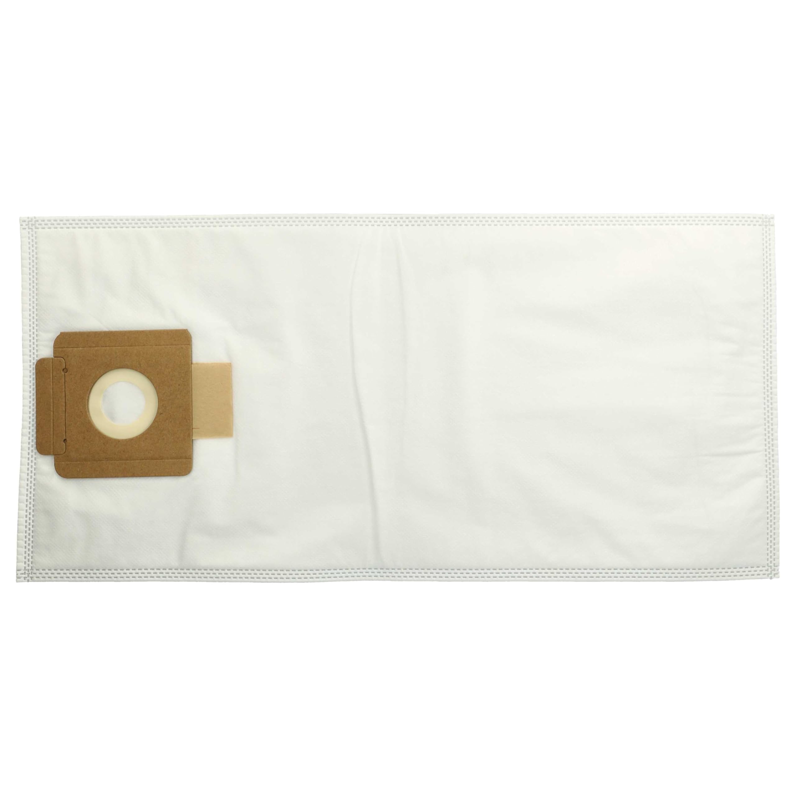 vhbw 50 x worek kompatybilny z Kärcher T 15/1, T 12/1 Professional odkurzacz - mikrofibra, 7 l, 55 cm x 24,7 cm biały