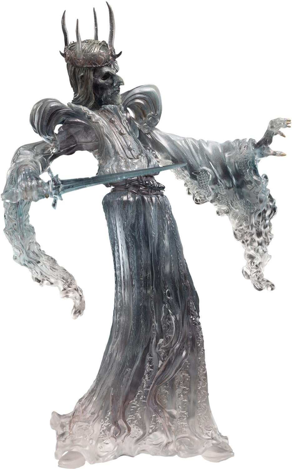 Weta Workshop Figura de Vinilo de El Señor de los Anillos Mini Epics The Witch-King of The Unseen Lands, edición Limitada, 19 cm