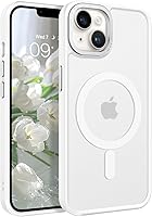 Vista 34 de BENTOBEN Funda magnética para iPhone 13 y iPhone 14 [compatible con Magsafe] Funda translúcida mate para iPhone 13/14, delgada, a prueba de golpes