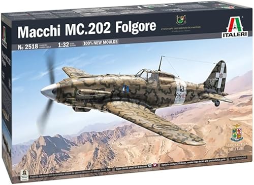 Italeri 2518 Macchi MC.202 1:32 Kit de modelo