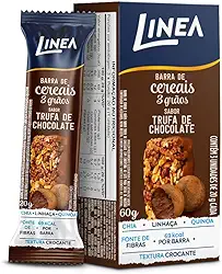 Barra de Cereais sabor Trufa de Chocolate 20g - Linea