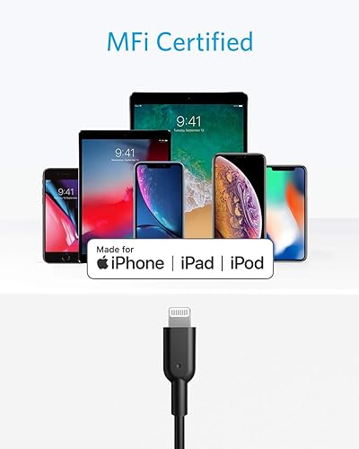 Miniatura 4 de Anker Cable USB C a Lightning certificado MFi de 3 pies Powerline II para iPhone 13 13 Pro 12 Pro Max 12 11 X XS XR 8 Plus, AirPods Pro
