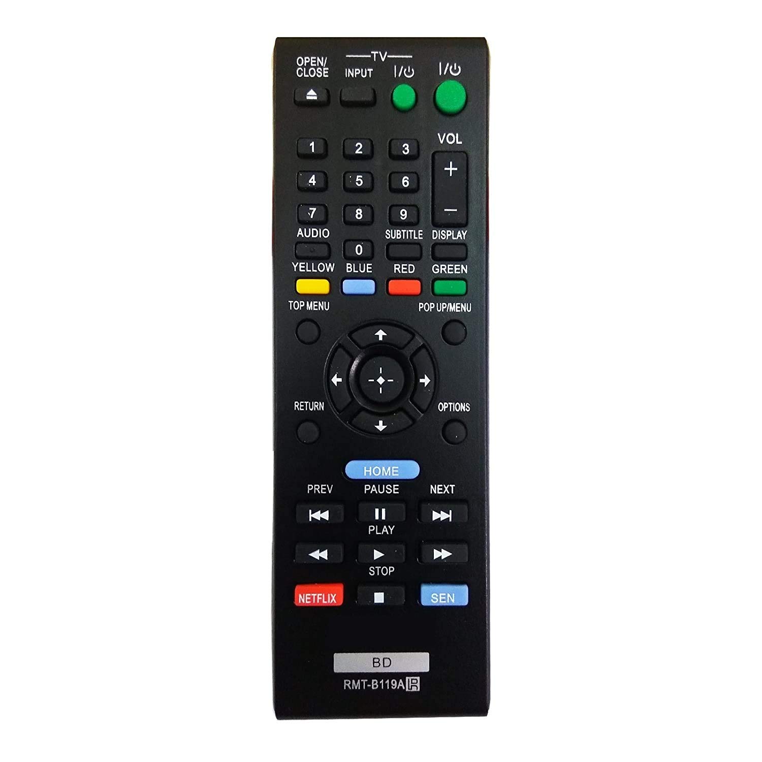 LOHAYA RMT-B119A Remote Control for Sony Blu-Ray DVD