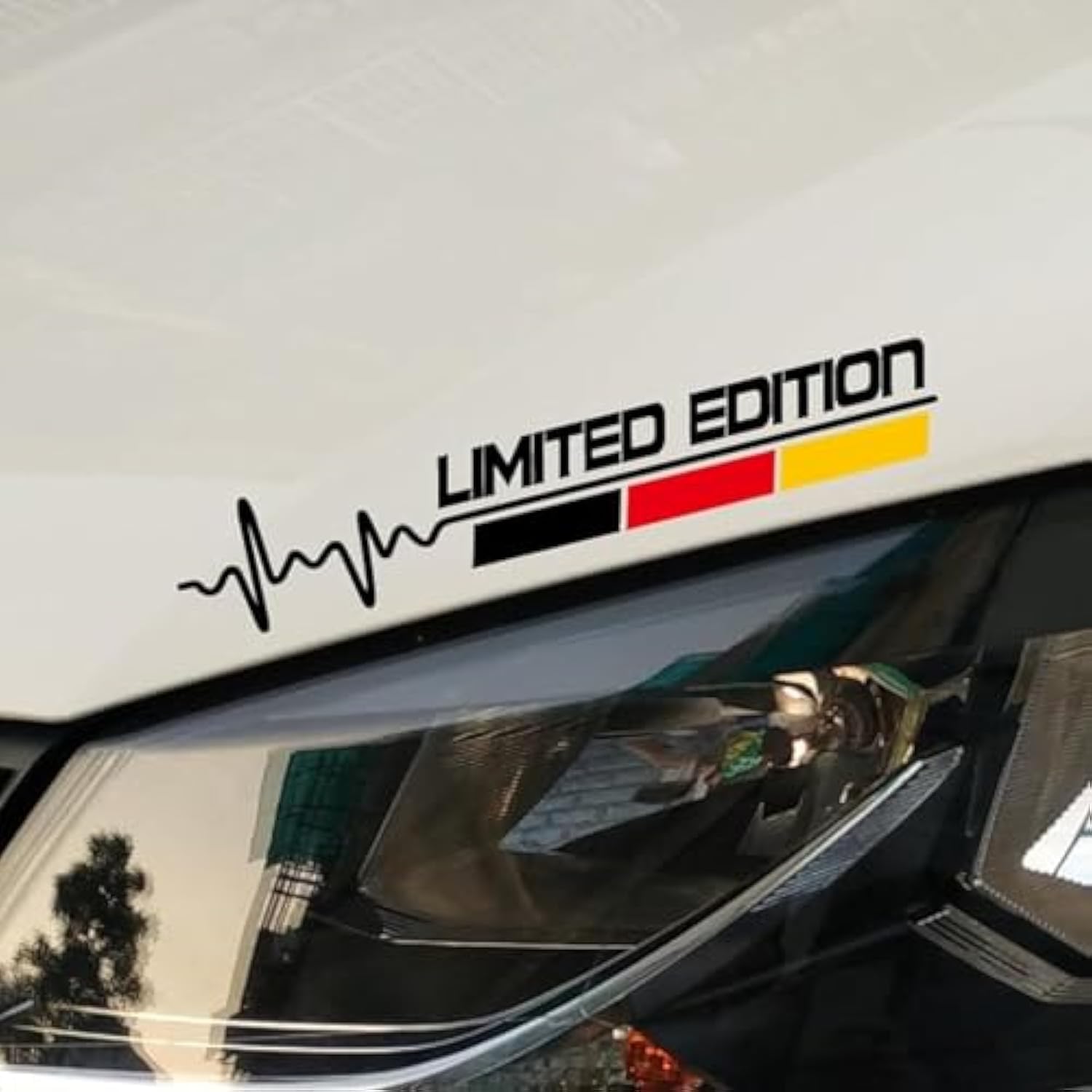 SOLDOUT Car Stickers Limited Edition Sticker Auto Creative Vinyl Decal for Car Window Body Door Bumper Motorcycle (18cmx3.6cm, Black)