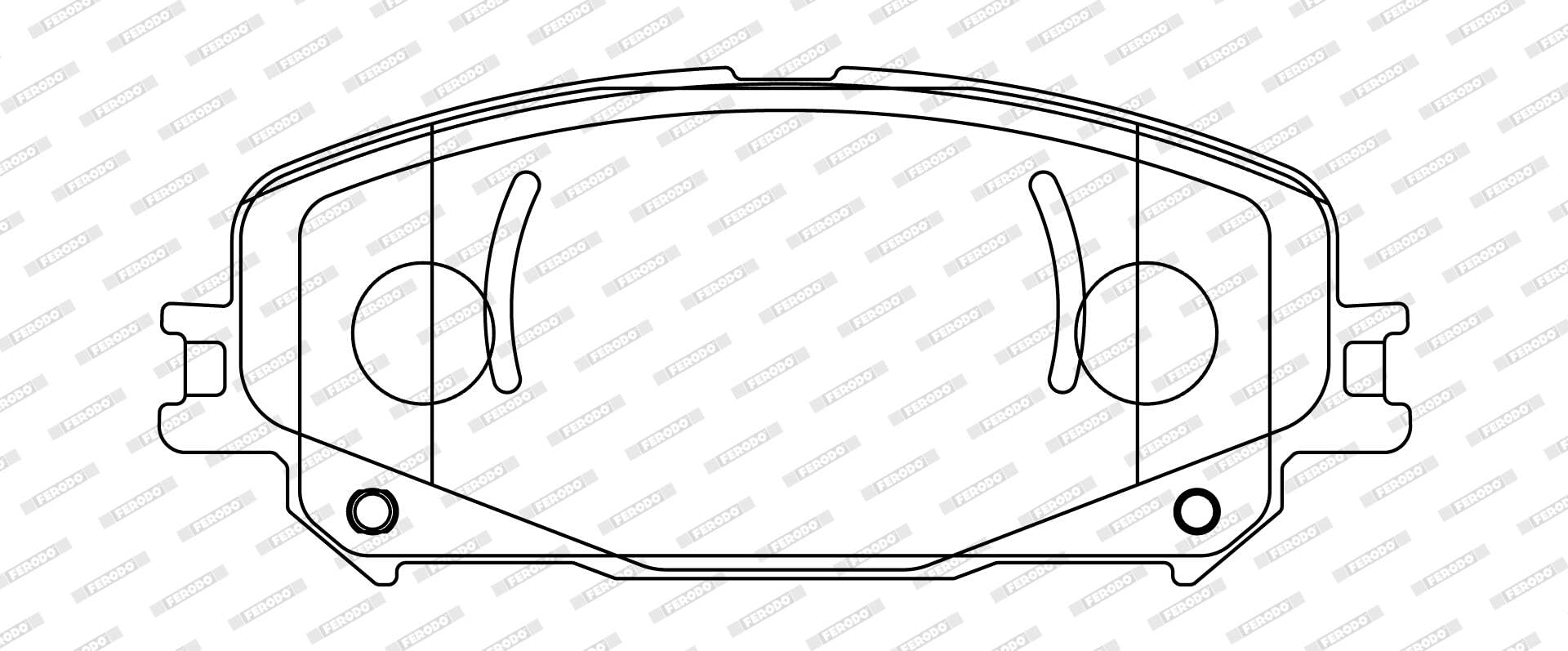FERODO Kit pastiglie freni Anteriore non predisposto per visualizzazione avviso usura con accessori FDB5198 Compatibilità con RENAULT Megane 4 Hatchback B9A/M/N Captur 2 Espace 5 JR Scénic 4 J9 | Compatibile con: RENAULT CAPTUR II, ESPACE V, GRAND SCÉNIC
