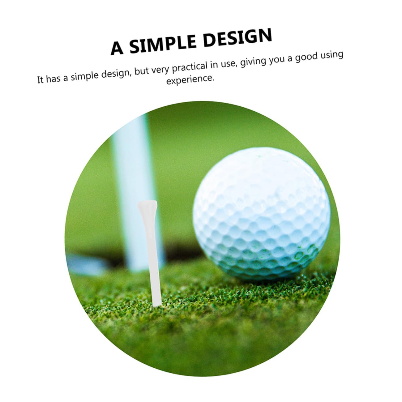Hemobllo Soporte De tee Accesorios Ecológicos para Golfistas para Mantener Condiciones