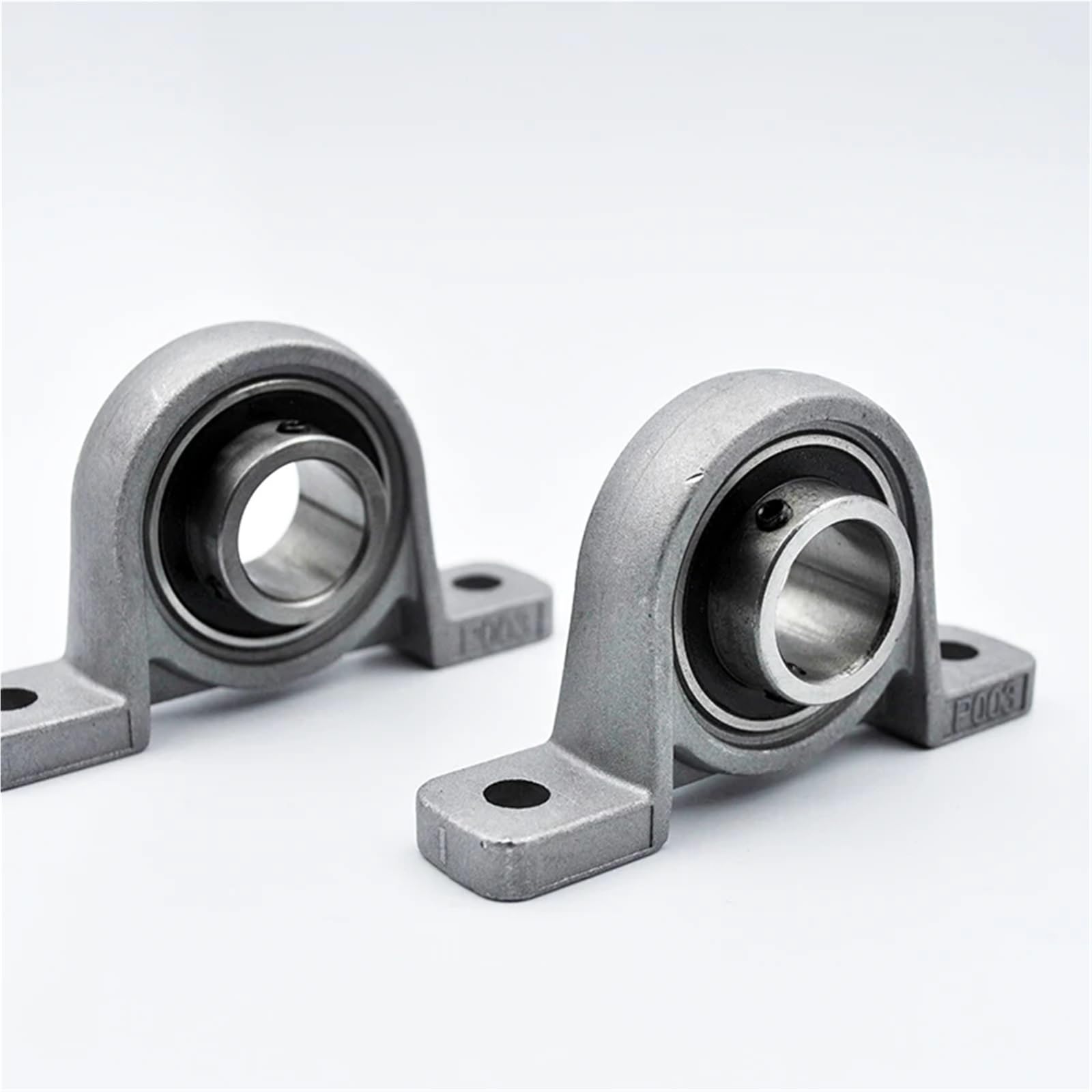 Cojinete de bloque de almohada de aleación de zinc de 17 mm de diámetro interior KP003 (2 unidades)