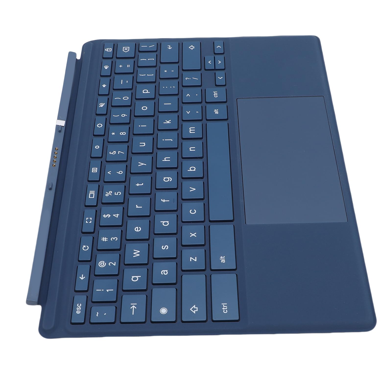 Annadue Ultra Slim Bluetooth Keyboard, Przenośna Mini Bezprzewodowa Klawiatura z Akcentem Touchpad dla Chromebook X2