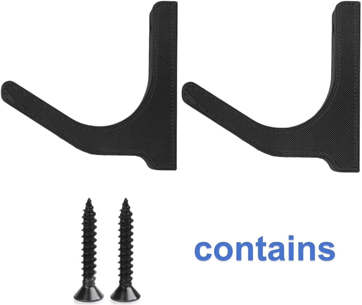 Black Wall Mount for RC Cars 1/10th Scale RC car Wall Hanger