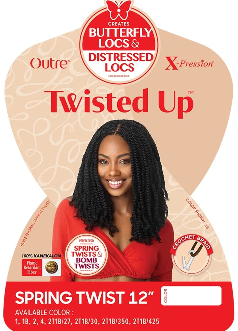 Amazon.com : Outre Xpression Twisted Up Spring Twists - 12
