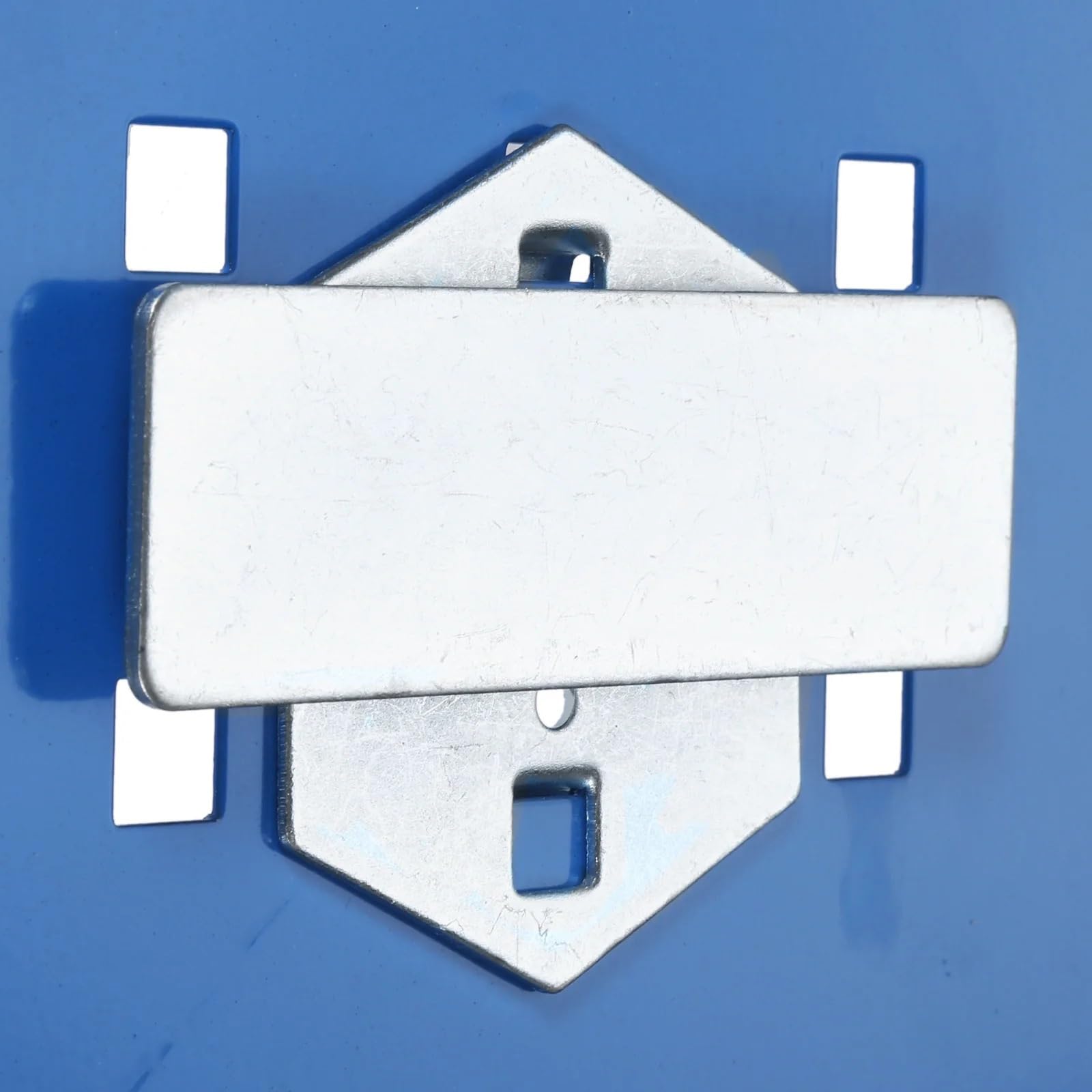 ZHAOXOZ DRELD 30x95MM Metal Display Rack Tool Hanging Hook Good Shelf Hooks Square Hole Plate Household Kitchen Storage