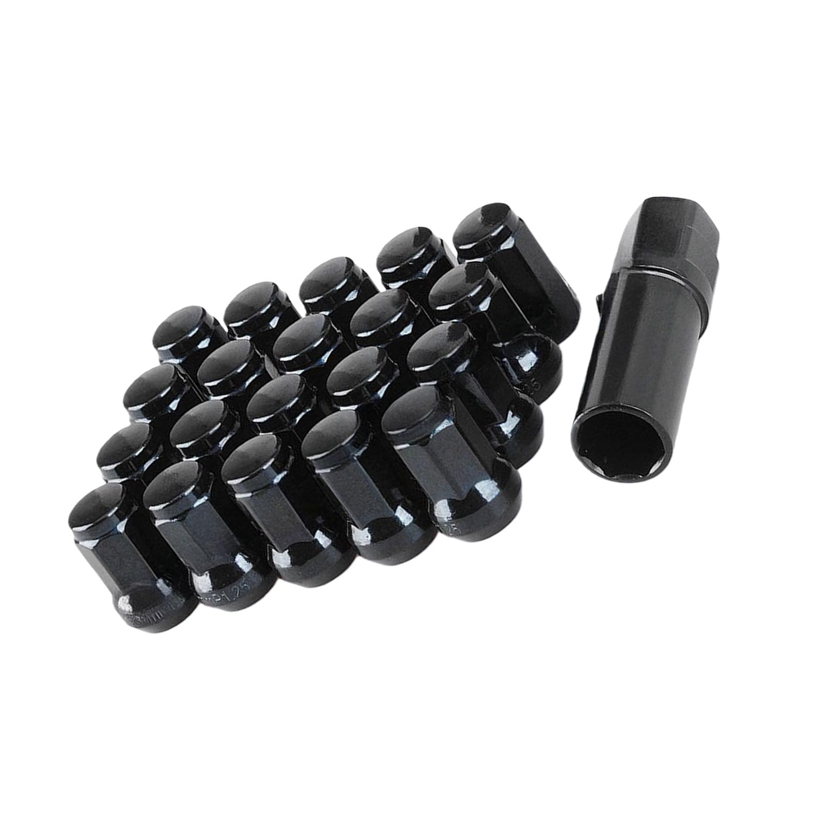 Security 7Point Wheel Nut with AntiTheft Socket for Car SUV Truck Vibrations-Proof Security Nut