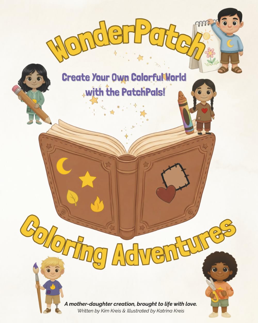 WonderPatch Coloring Adventures: Create Your Own Colorful World with the PatchPals! (WonderPatch Adventures)