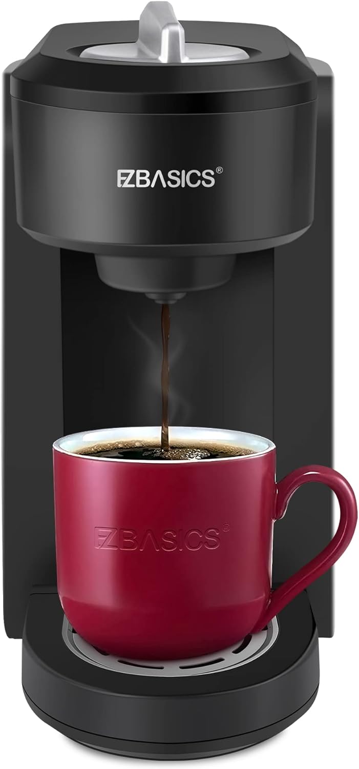 EZBASICS Single Serve Coffee Maker Coffee Brewer Compatible