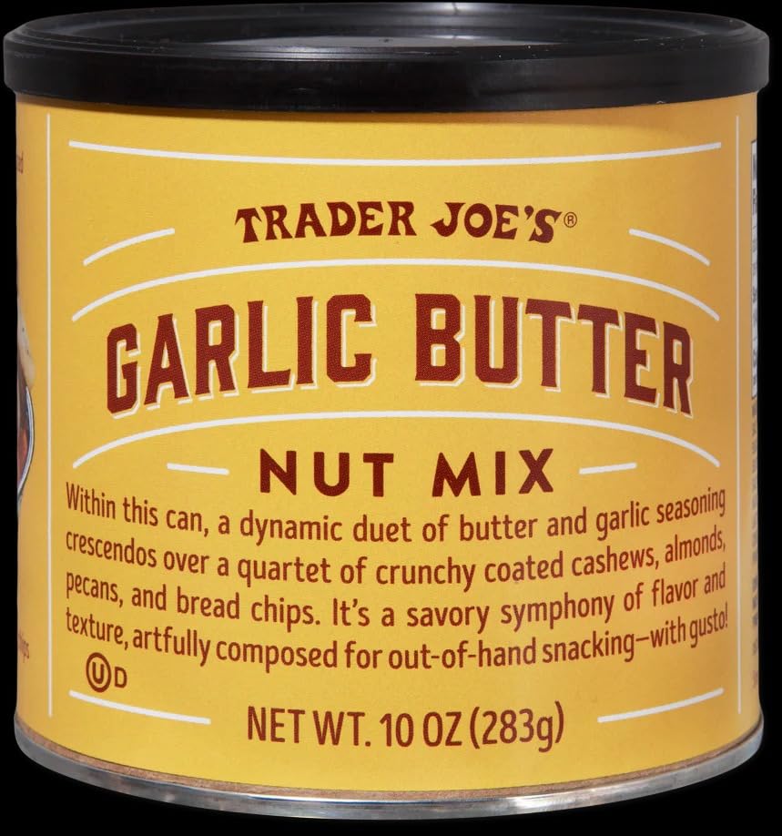 Trader Joe's Garlic Butter Nut Mix 10 OZ 283 g (2)