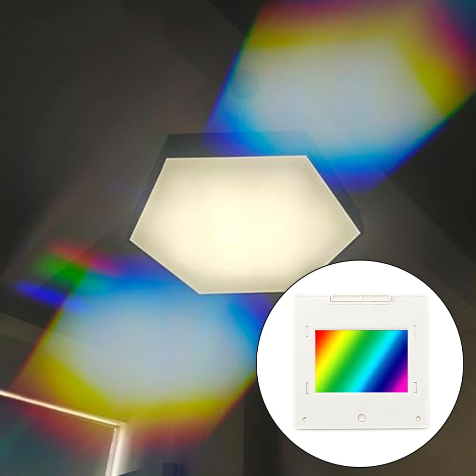 Réseau de diffraction, ligne de diffraction de transmission spectrophotomètre pour spectroscopie/expérience de spectroscopie/démonstration pédagogique émetteurs-récepteurs de