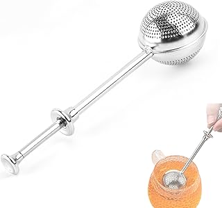 Tea Strainers for Loose Tea, Stainless Steel Tea Infuser Tea Infuser, with Handle Fine Mesh Tea Ball Filter Tea Diffusers ...
