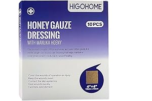 Manuka Honey Gauze Dressing 4"x4"