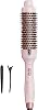 Wavytalk Thermal Brush, Heated Hot Brush for Hair Styling 38mm Ionic Thermal Round Iron for Blowout Express, Heated Curling Iron Create Natural Curls, Dual Voltage and UK Plug, Pink