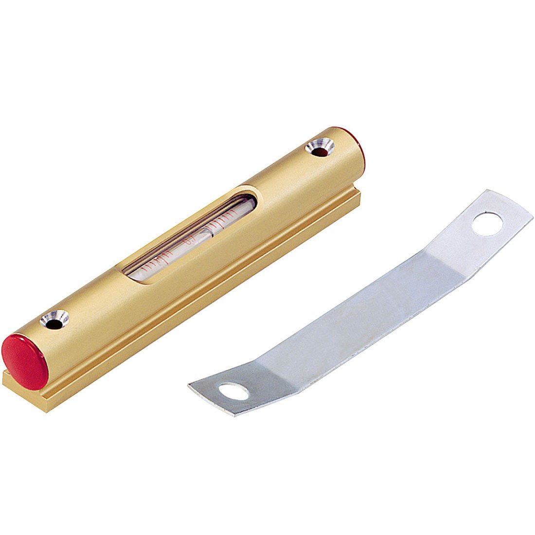 Sola 5091201 Aufsetz-Wasserwaage "F 15" 0, 7 mm mit Flachfeder 15 cm in Transparent
