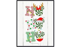 Christmas Poster Decorations for a Festive Farmhouse