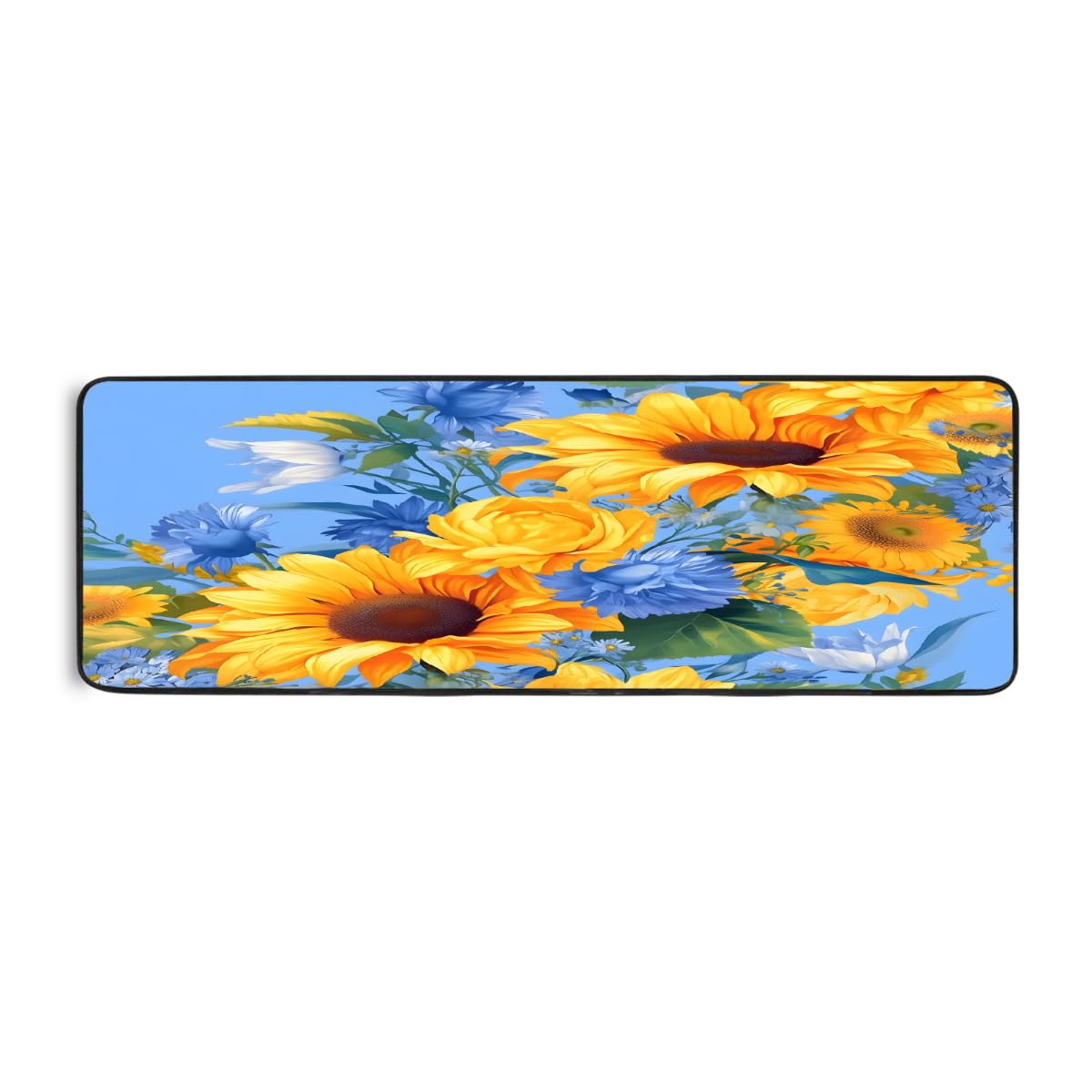 Tapis de cuisine lavable doux et grand tapis de sol antidérapant de maison