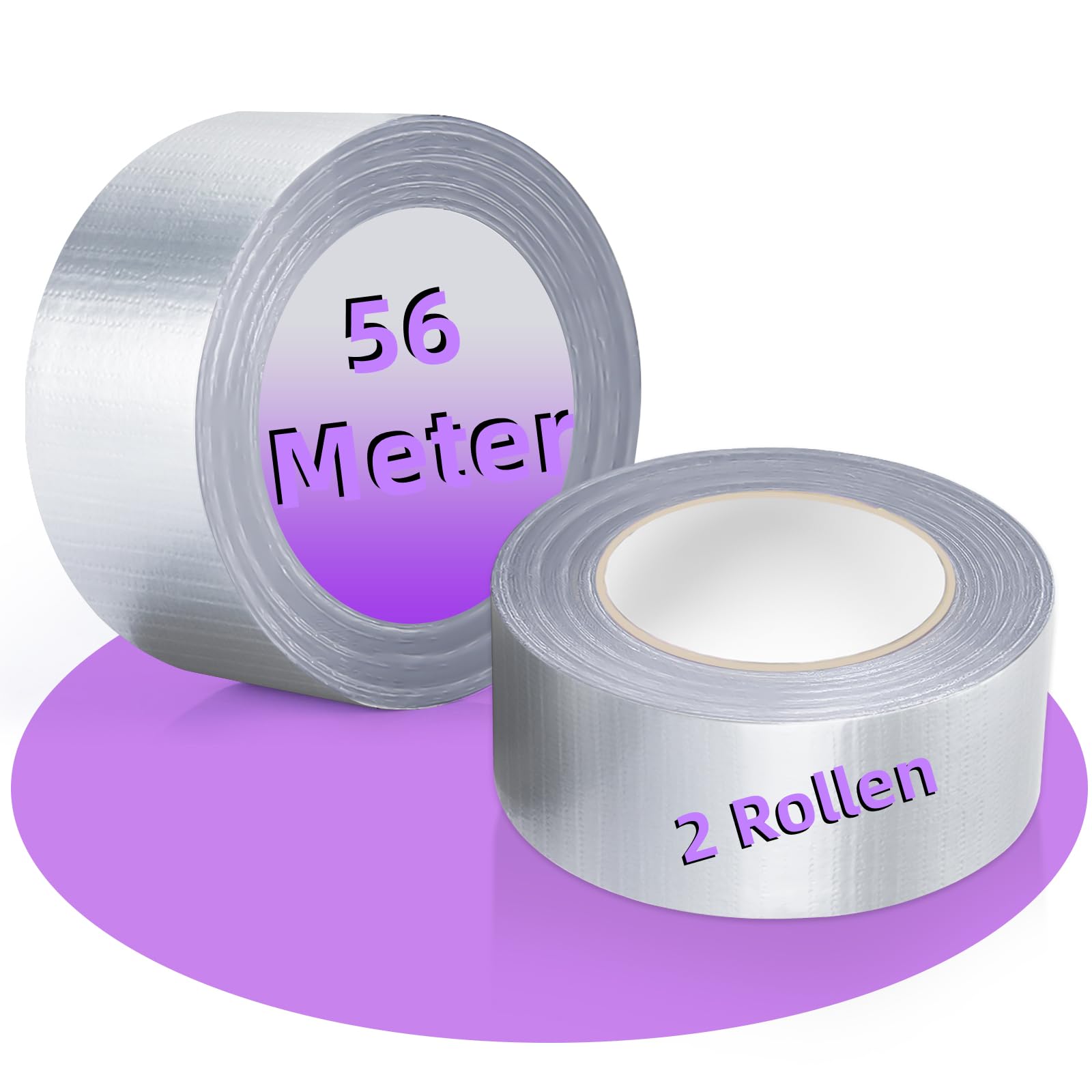 Nastro Adesivo Telato 3M DT8 - Argento, 48 Mm X 23 M, Universale E Resistente - Foto 10