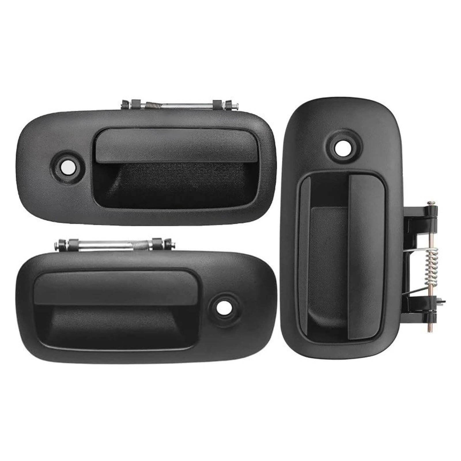 Wjwftcmk One Color 3Pcs Exterior Door Handle For Gmc For Savana 1500 2500 3500 4500 1996 1997 1998 1999-2009 Left Handle