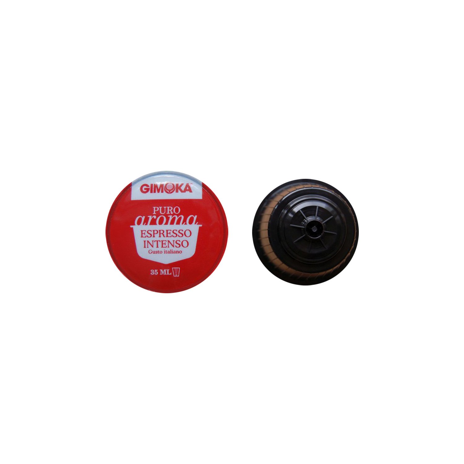 Gimoka Puro Aroma Espresso Intenso, Gusto Italiano, Café, Cápsulas de Café Nescafé Dolce Gusto Compatible, Rojo, 160 Cápsulas