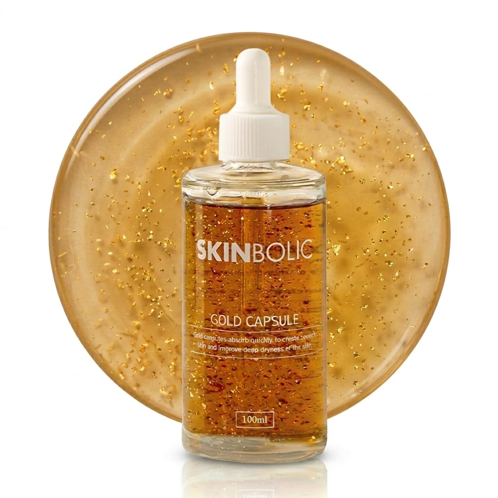 新品未使用⭐︎ゴールドカプセルセラム 韓国100ml Amazon.co.jp: スキンボリック(SKINBOLIC) ゴールドカプセルセラム