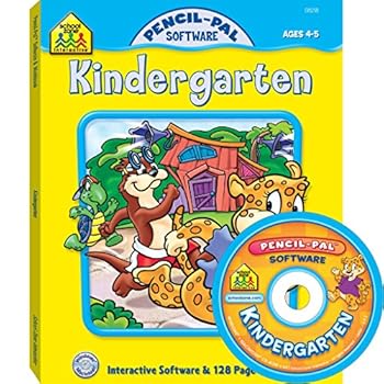 Paperback Kindergarten: Ages 4-5 (Pencil-Pal Software) Book