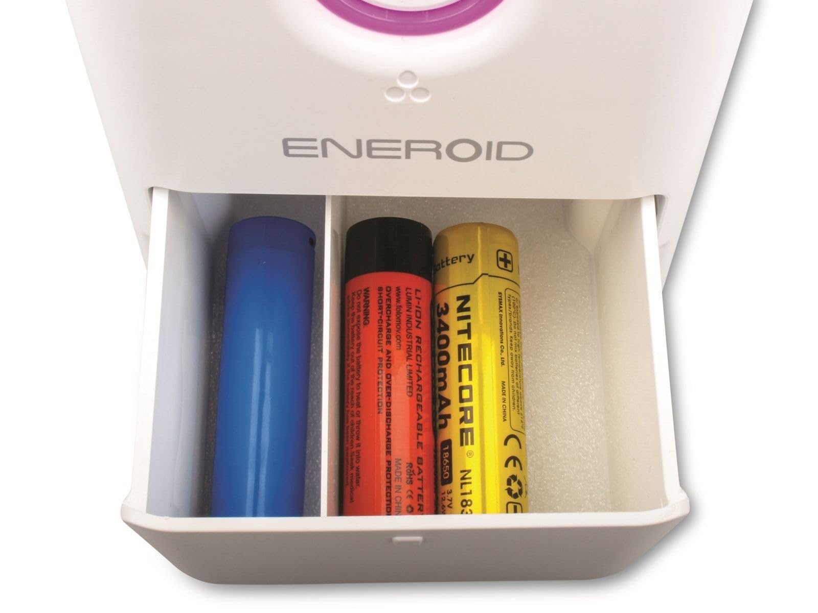 Chargeur à cellules Rondes EN10LI LiIon 18650