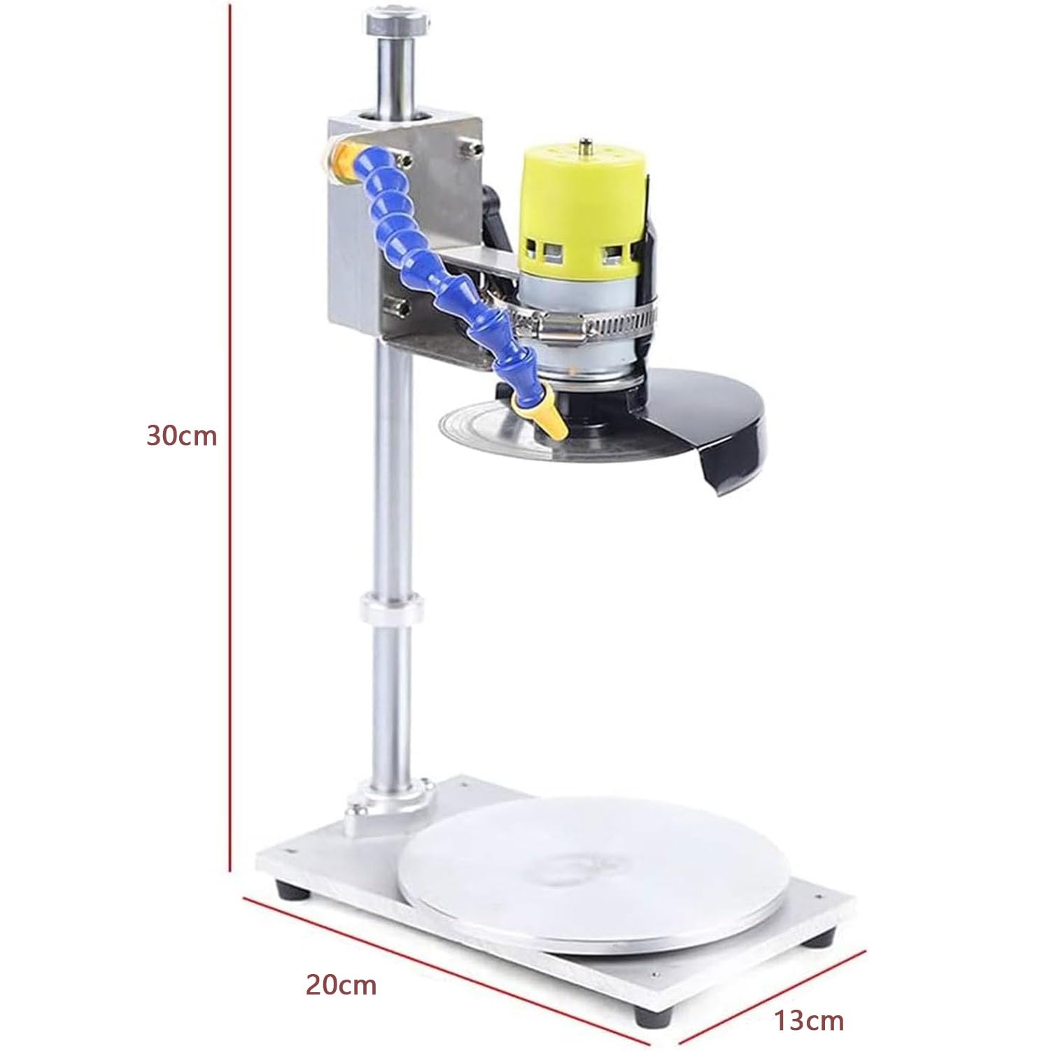 Cortador eléctrico de botellas de vidrio, velocidad y altura ajustables, base giratoria para un fácil corte, 7 niveles para precisión, ideal para proyectos de vino y manualidades