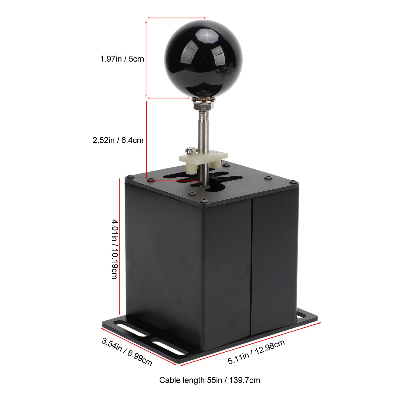 TKSE 6 R PC USB Simulator Shifter H Gear Shifter Racing Game Simulator Shifter Noir pour G29 G27 G25 G920 T300RS GT Volant